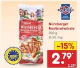 Nürnberger Rostbratwürste im Angebot bei Netto Marken-Discount in Lutherstadt Wittenberg Nürnberger Rostbratwürste Angebote von Wolf bei Netto Marken-Discount Lutherstadt Wittenberg für 2,79 €