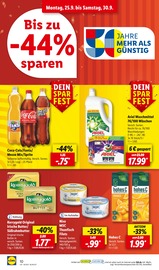 Cola im Lidl Prospekt in Staßfurt Aktueller Lidl Prospekt mit Cola, "LIDL LOHNT SICH", Seite 10