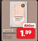 Aktuelle Braten Angebote bei nah&frisch in Münster Aktuelles Schweinebraten natur Angebot bei nah&frisch in Münster ab 1,89 €