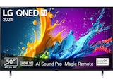 50 Zoll Fernseher im MediaMarkt Saturn Prospekt 50QNED80T6A QNED TV (Flat, 50 Zoll / 127 cm, UHD 4K, SMART TV) von LG im aktuellen MediaMarkt Saturn Prospekt für 599,99 €