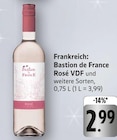 Rosé VDF Angebote von Bastion de France bei EDEKA Koblenz für 2,99 €