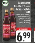 Cranberry- oder Granatapfelsaft Angebote von Rabenhorst bei E center Recklinghausen für 6,99 €