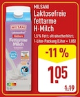 Laktosefreie fettarme H-Milch im ALDI Nord Prospekt Laktosefreie fettarme H-Milch von Milsani im aktuellen ALDI Nord Prospekt für 1,05 €