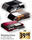 Wohndecke Antigua im Angebot bei E center in Nürtingen Wohndecke Antigua Angebote bei E center Nürtingen für 39,99 €