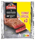 Viande bovine : 3 faux-filets à griller - CHARAL en promo chez Intermarché Hyper Viande bovine : 3 faux-filets à griller - CHARAL dans le catalogue Intermarché Hyper