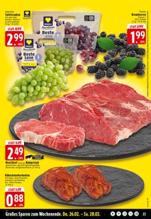 Steak im EDEKA Prospekt "Aktuelle Angebote" mit 24 Seiten (Osnabrück)