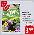 Universal Blumenerde im Angebot bei E center in Leinfelden-Echterdingen Universal Blumenerde Angebote von GUT & GÜNSTIG bei E center Leinfelden-Echterdingen für 3,49 €