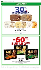 Promos Carte D'Or dans le catalogue "SPÉCIAL GLACES" de Carrefour Market à la page 8