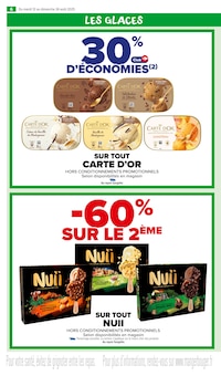 Promotion Yaourt dans le prospectus Carrefour Market, valable du 12/08/2025 au 24/08/2025 Promo Yaourt dans le catalogue Carrefour Market du moment à la page 8