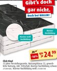 ROLLER Hüttenrode - Click-Vinyl Click-Vinyl Angebot bei ROLLER Hüttenrode im Prospekt Gibt´s doch gar nicht. Doch bei Roller!