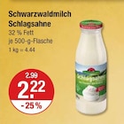 Schlagsahne bei V-Markt im Kissing Prospekt für 2,22 €
