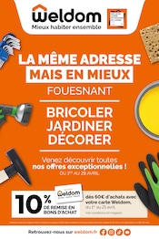 Catalogue Bricolage Weldom en cours à Briec et alentours, "LA MÊME ADRESSE MAIS EN MIEUX FOUESNANT", 28 pages, 01/04/2026 - 28/04/2026
