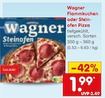 Flammkuchen oder Steinofen Pizza bei Netto Marken-Discount im Prospekt "" für 1,99 €