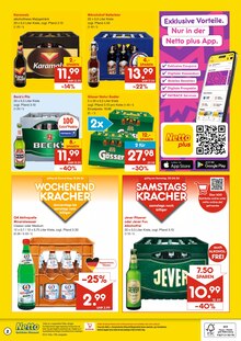 Becks im aktuellen Netto Marken-Discount Prospekt (Ludwigshafen (Rhein)) Becks im Netto Marken-Discount Prospekt "DER ORT, AN DEM DU IMMER AUSGEZEICHNETE PREISE FINDEST." mit 2 Seiten (Ludwigshafen (Rhein))