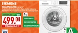 Waschmaschine WU14UT22 Angebote von Siemens bei Marktkauf Gladbeck für 499,00 €