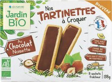 Géant Casino Limoges - Nos tartinettes à croquer chocolat noisettes bio Promo Nos tartinettes à croquer chocolat noisettes bio dans le catalogue Géant Casino "Sélection Bio" à Limoges