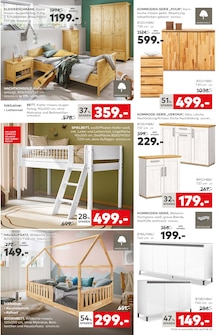 Bett im porta Möbel Prospekt "PREIS HAMMER" mit 16 Seiten (Bielefeld)