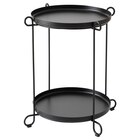 Tabletttisch schwarz im IKEA Prospekt Tabletttisch schwarz von im aktuellen IKEA Prospekt für 29,99 €
