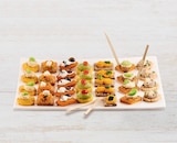 Plateau de canapés végétarien - U Express à Le Pontet Plateau de canapés végétarien en promo chez U Express Le Pontet à 16,95 €