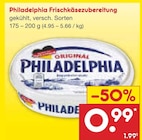 Frischkaesezubereitung im Netto Marken-Discount Prospekt Frischkäsezubereitung von Philadelphia im aktuellen Netto Marken-Discount Prospekt für 0,99 €