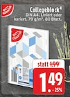 Collegeblock im Angebot bei E center in Krefeld Collegeblock Angebote von GUT&GÜNSTIG bei E center Krefeld für 1,49 €