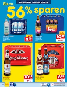 Getränke im Netto Marken-Discount Prospekt "Aktuelle Angebote" mit 63 Seiten (Kiel)