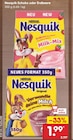 Nesquik Schoko oder Erdbeere Angebote von Nesquik bei Netto Marken-Discount Neuwied für 1,99 €