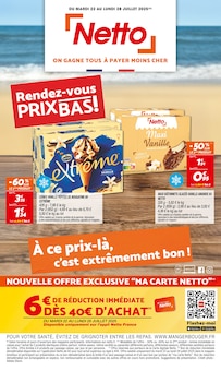 Prospectus Netto en cours, "Rendez-vous PRIX BAS !", page 1 sur 12