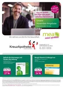 Aktueller mea - meine apotheke Prospekt für Monheim (Rhein) mit  Seiten