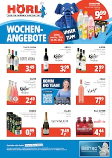 Getränke Hörl Prospekt der KW 35 "HÖRL. DER GETRÄNKE SPEZIALIST" Aktueller Getränke Hörl Prospekt "HÖRL. DER GETRÄNKE SPEZIALIST" Seite 1 von 4 Seiten