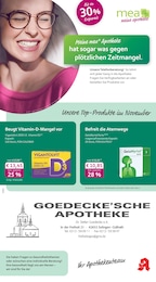 mea - meine apotheke Prospekt für Solingen mit 4 Seiten mea - meine apotheke Prospekt für Solingen: "Unsere Oktober-Angebote", 4 Seiten, 01.10.2026 - 31.10.2026