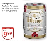 Partyfass im Angebot bei GLOBUS in Neubrandenburg Partyfass Angebote von Bitburger bei GLOBUS Neubrandenburg für 9,99 €