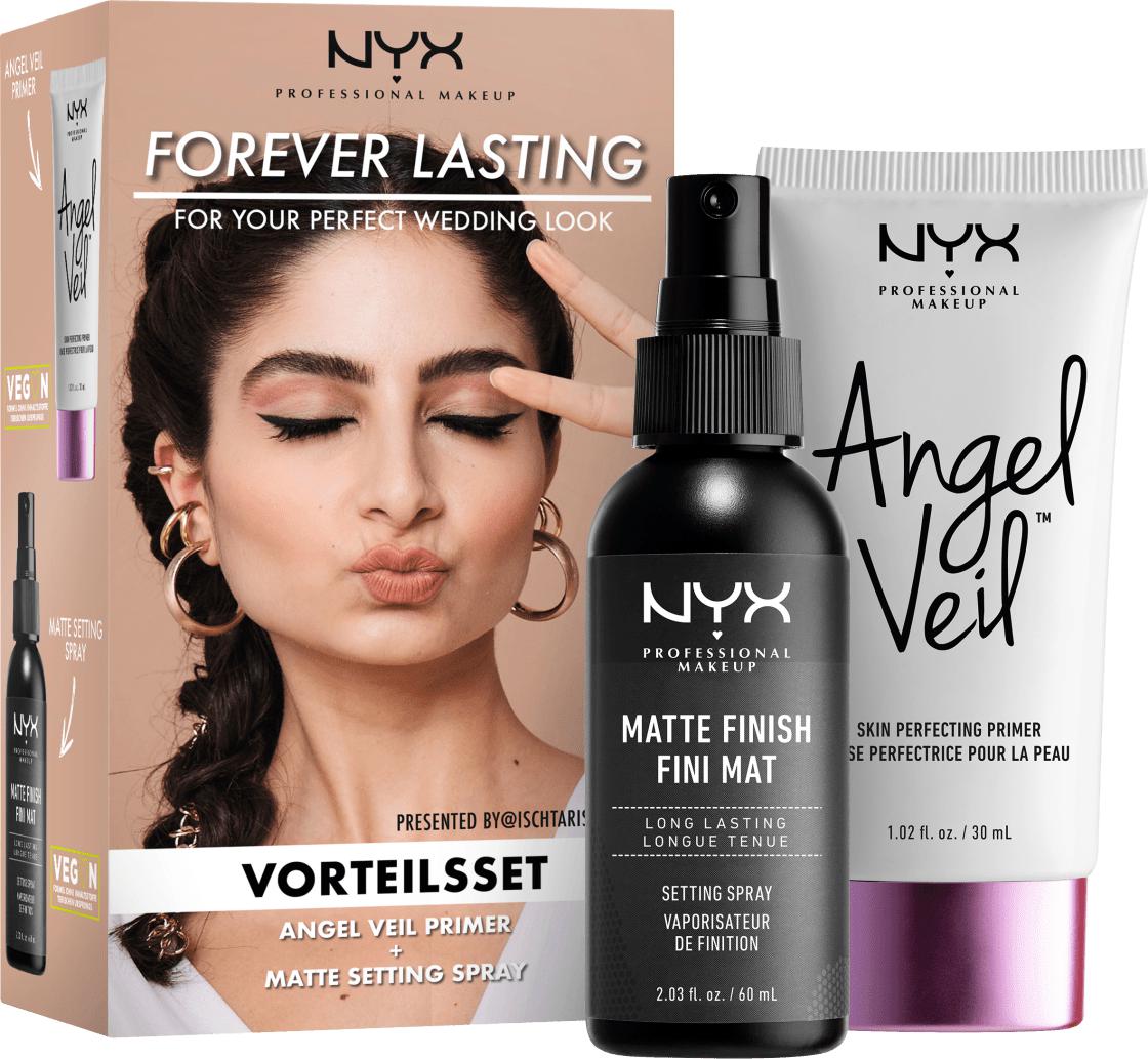 dm-drogerie markt Göhl - Set Forever Lasting Wedding Angel Veil Primer + Make up Setting Spray Matte, 30ml + 60ml Set Forever Lasting Wedding Angel Veil Primer + Make up Setting Spray Matte, 30ml + 60ml Angebot bei dm-drogerie markt Göhl im Prospekt Aktuelle Angebote