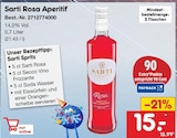 Sarti Rosa Aperitif von Sarti für 15,00 € bei Netto Marken-Discount im Angebot Sarti Rosa Aperitif von Sarti im aktuellen Netto Marken-Discount Prospekt