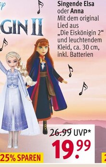 von Die Eiskönigin 2 Singende Elsa oder Anna von Die Eiskönigin 2
