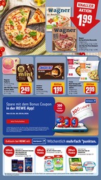 Tiefkühlpizza Angebot im aktuellen REWE Prospekt auf Seite 14