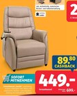 Fernsehsessel „Lincoln“ von  im aktuellen Segmüller Prospekt für 449,00 €