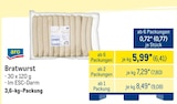 Aktuelles Bratwurst Angebot bei METRO in Hannover ab 6,41 €