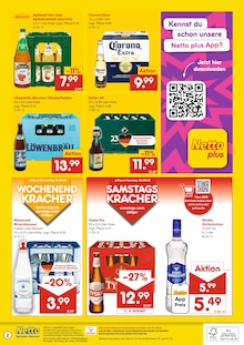 Wasser im Netto Marken-Discount Prospekt "DER ORT, AN DEM DU IMMER AUSGEZEICHNETE PREISE FINDEST." mit 2 Seiten (Krefeld)