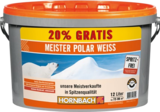 Wandfarbe "Meister Polarweiß" im Angebot bei Hornbach in Grevenbroich Wandfarbe "Meister Polarweiß" Angebote von Hornbach bei Hornbach Grevenbroich für 42,95 €