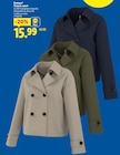 Trench court - ESMARA en promo chez Lidl Argenteuil à 15,99 €