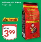 Grillkohle Angebote von favorit bei GLOBUS Gera für 3,99 €