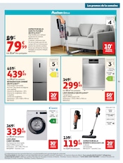 Promos Lave-Linge dans le catalogue "LA RENTRÉE À PRIX K.O." de Auchan Hypermarché Lave-Linge en promo dans le catalogue Auchan Hypermarché à la page 55