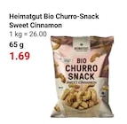 GLOBUS - Bio Churro-Snack Sweet Cinnamon Angebot im Prospekt Bio Churro-Snack Sweet Cinnamon bei GLOBUS im Prospekt "" für 1,69 €