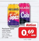 Spezi im Angebot bei Markant Nordwest in Weener Spezi Angebote von Paulaner bei Markant Nordwest Weener für 0,69 €