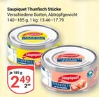 Thunfisch Stücke im Angebot bei GLOBUS in Willich Thunfisch Stücke Angebote von Saupiquet bei GLOBUS Willich für 2,49 €