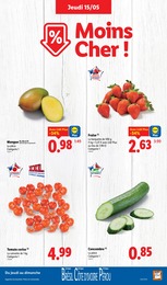 Prix et réduction Fraise dans le prospectus Lidl en cours Offre Fraise dans le catalogue Lidl du moment à la page 5