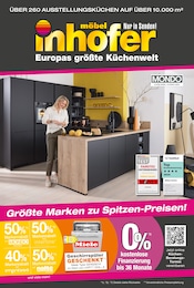 Möbel Inhofer Prospekt für Munderkingen: "Europas größte Wohnwelt!", 12 Seiten, 11.09.2024 - 19.10.2024