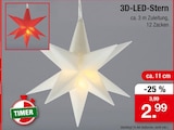 3D-LED-Stern bei Zimmermann im Emden Prospekt für 2,99 €