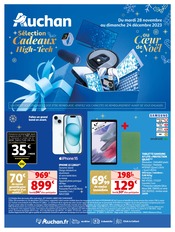 Samsung Angebote im Prospekt "Sélection Cadeaux High-Tech" von Auchan Hypermarché auf Seite 1